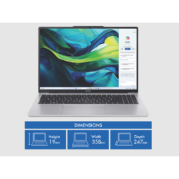 Lightweight Acer Aspire Lite 16" laptop with full HD screen 