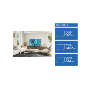 Sony 65” BRAVIA 3 streaming in 4K Ultra HD